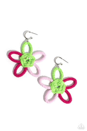 Spin-A-Yarn-Pink Earring
