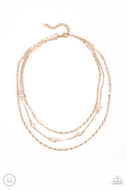 Offshore Oasis Gold Choker Necklace