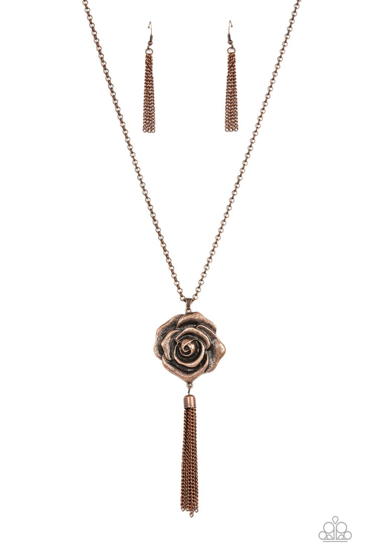 Rosy Redux Copper Necklace