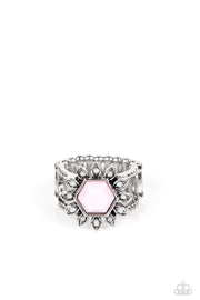 Wonderfully Wallflower Pink Ring