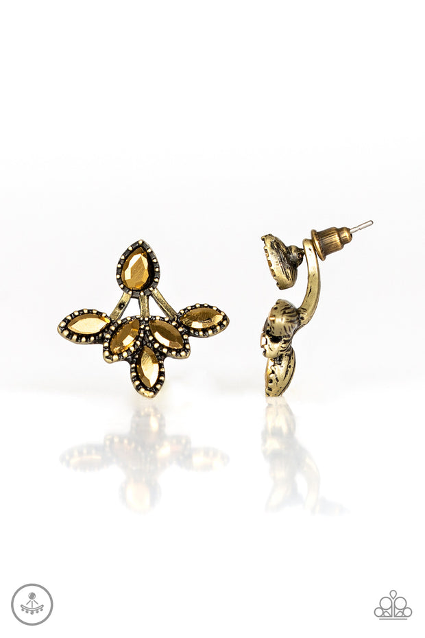 A Force To BEAM Reckoned With - Brass Earring