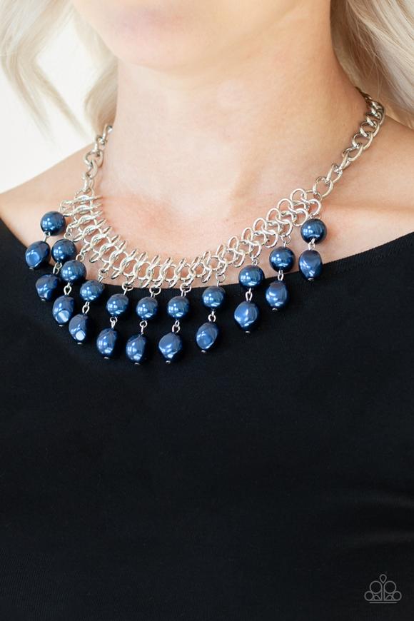 5th Avenue Fleek-Blue Necklace