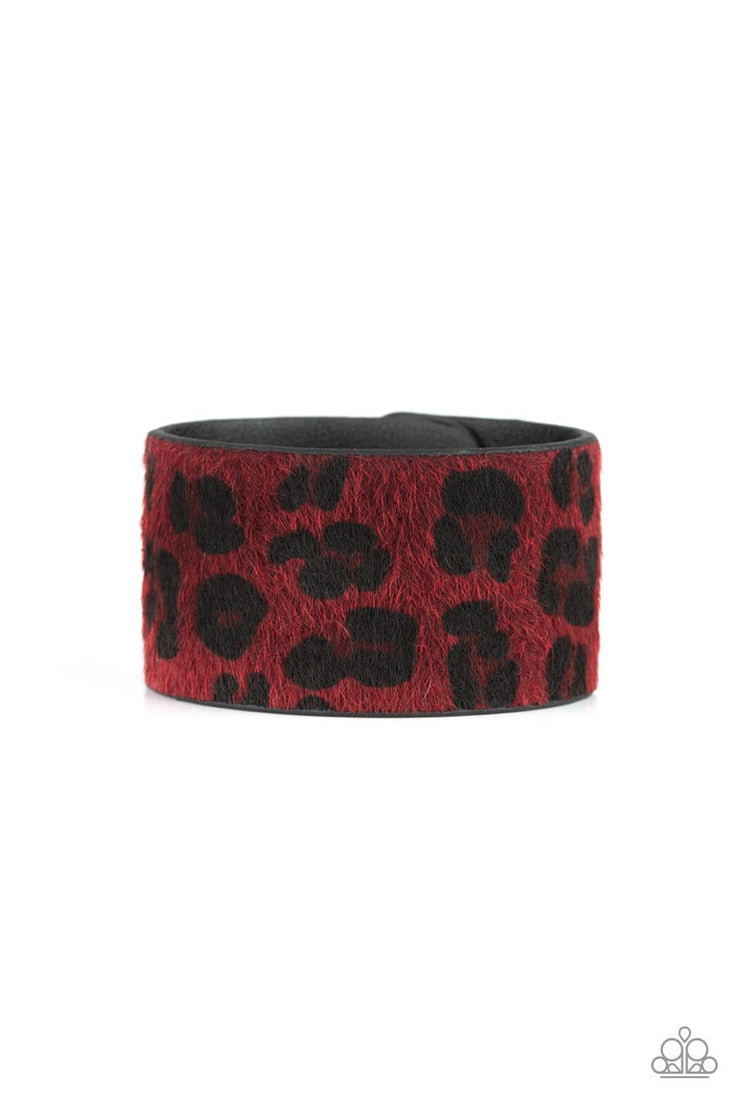 Cheetah Cabana-Red Urban Bracelet