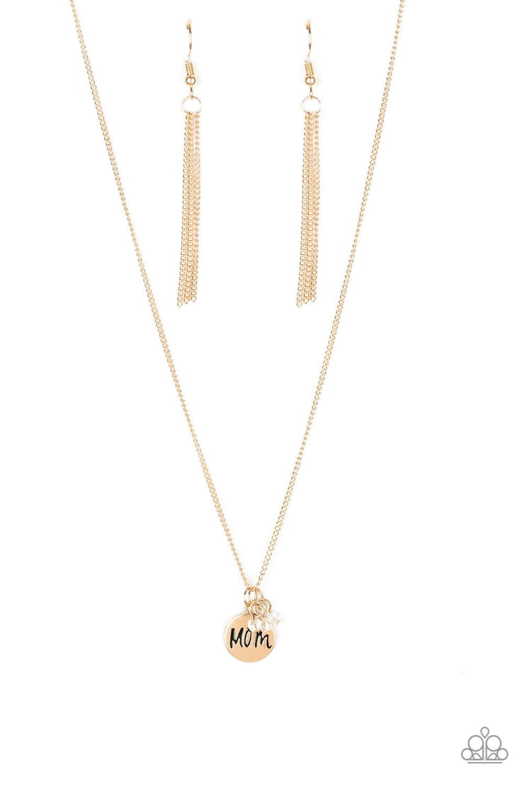 Mom Mode-Gold Necklace