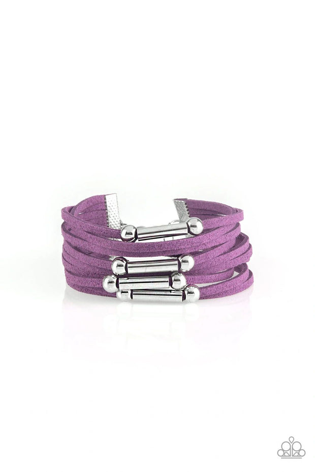 Back to Backpacker-Purple Bracelet