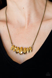 Leading Lady-Brass Necklace