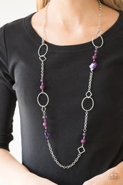 Very Visionary - Purple Necklace