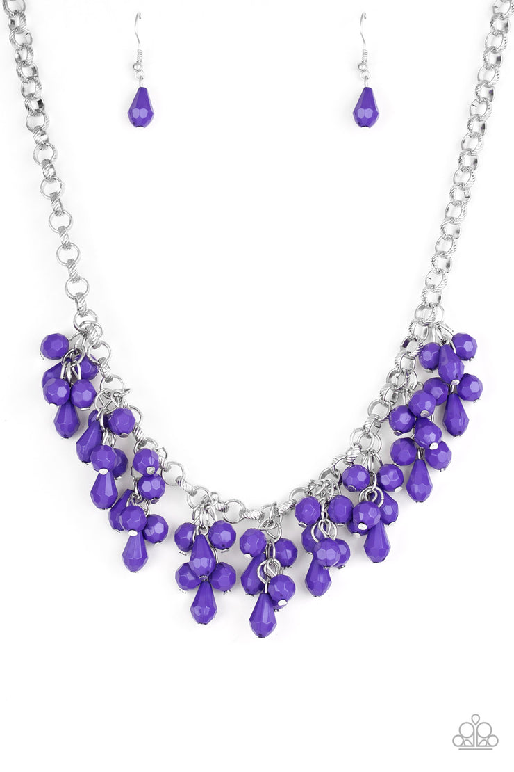 Modern Macarena - Purple Necklace