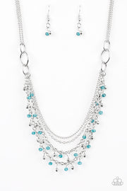 Financially Fabulous - Blue Necklace