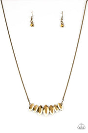Leading Lady-Brass Necklace