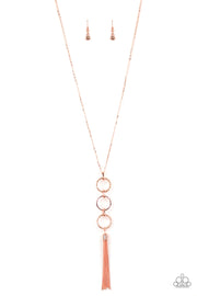 Diva In Diamonds - Copper Necklace