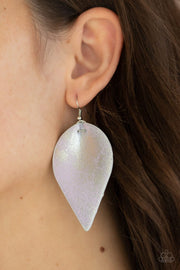 Enchanted Shimmer Purple Earring