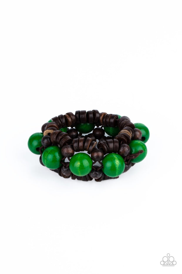 Tropical Temptations Green Bracelet