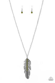 Sky Quest Green Necklace
