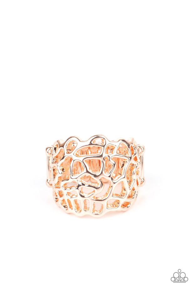 Get Your FRILL - Rose Gold Ring