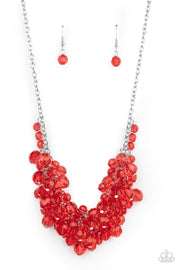 Let The Festivities Begin - Red Necklace