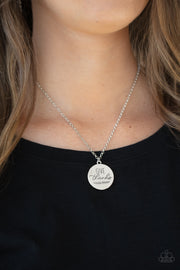 Give Thanks - Silver Necklace