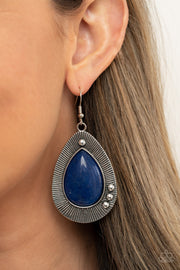 Western Fantasy - Blue Earring