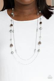Gala Goals - Silver Necklace