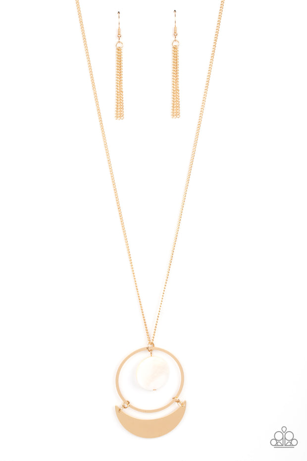 Moonlight Sailing - Gold Necklace