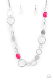 Colorful Combo - Pink Necklace
