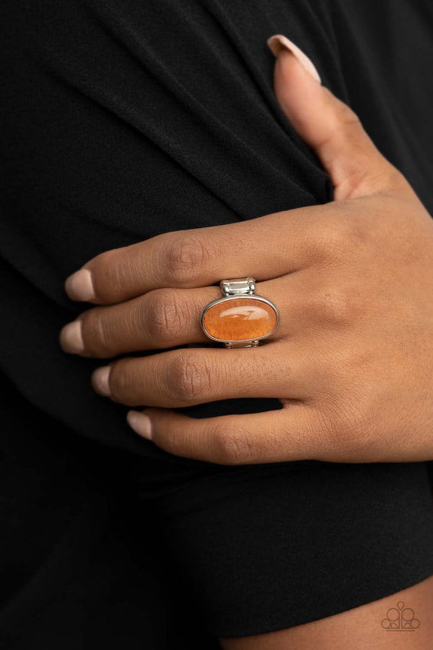 Mystical Mantra - Orange Ring