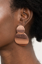 Here Today, GONG Tomorrow - Copper Earring