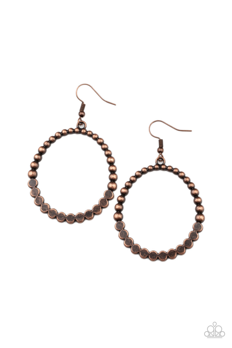Rustic Society - Copper Earring