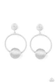 Social Sphere - Silver Earring