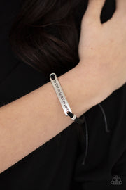 To Live, To Learn, To Love - Black Bracelet