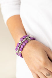 Desert Verbena - Purple Bracelet