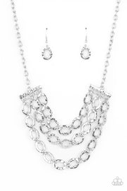 Repeat After Me - Silver Necklace