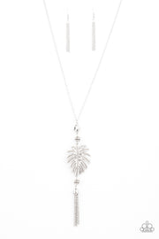 Palm Promenade - Silver Necklace