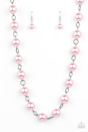 Ensconced in Elegance - Pink Necklace