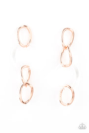 Talk In Circles - Copper Earring