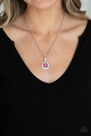 Springtime Twinkle - Pink Necklace