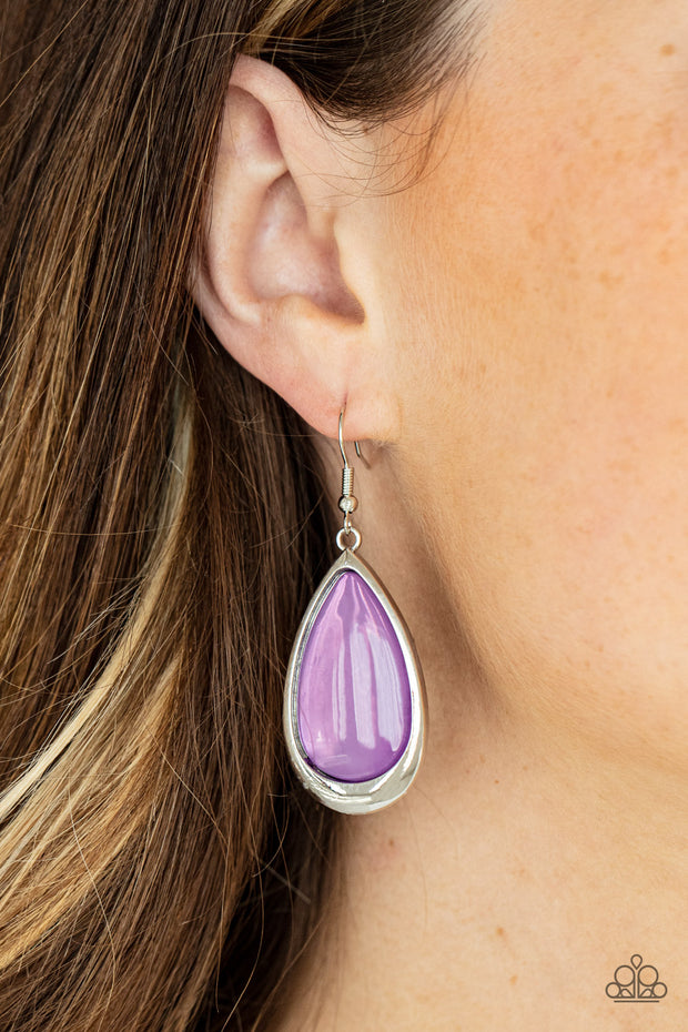 A World To SEER - Purple Earring