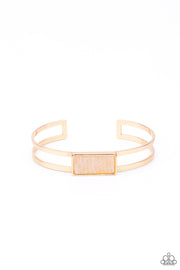 Remarkably Cute and Resolute - Gold Bracelet