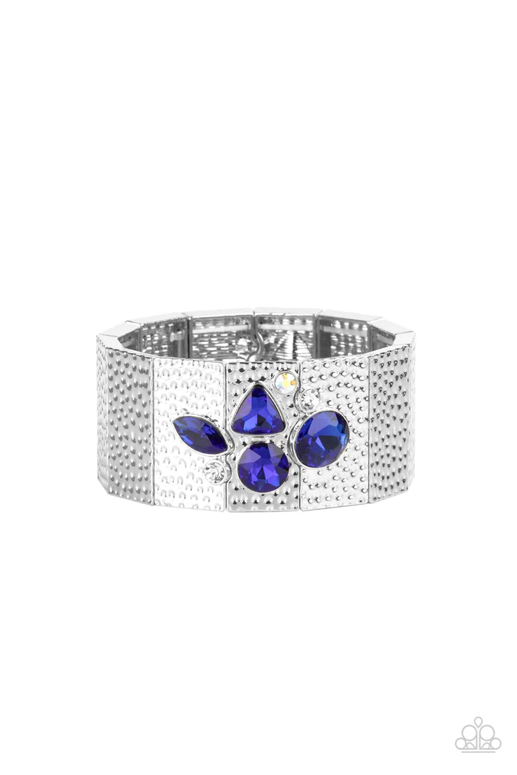 Flickering Fortune-Blue Bracelet