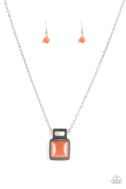 Ethereally Elemental - Orange Necklace