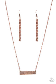 Living The Mom Life - Copper Necklace