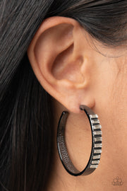 More To Love - Black Earring