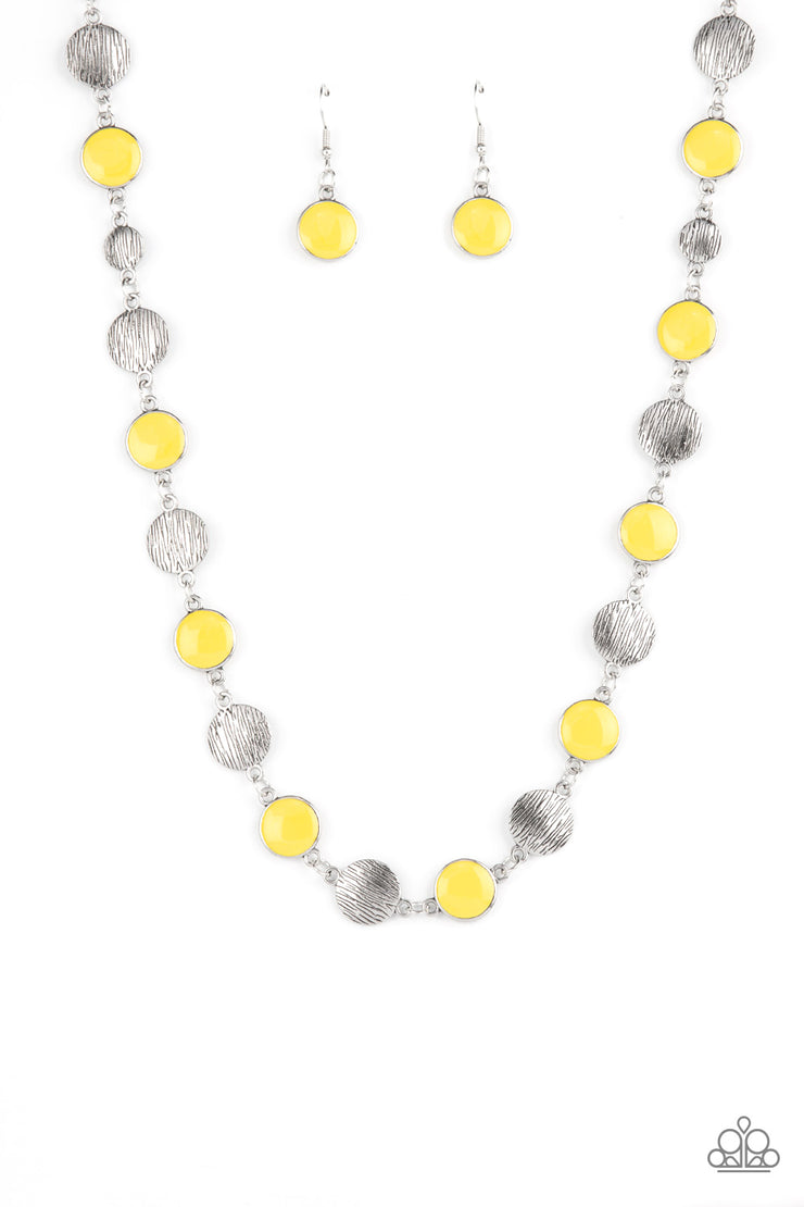 Harmonizing Hotspot - Yellow Necklace