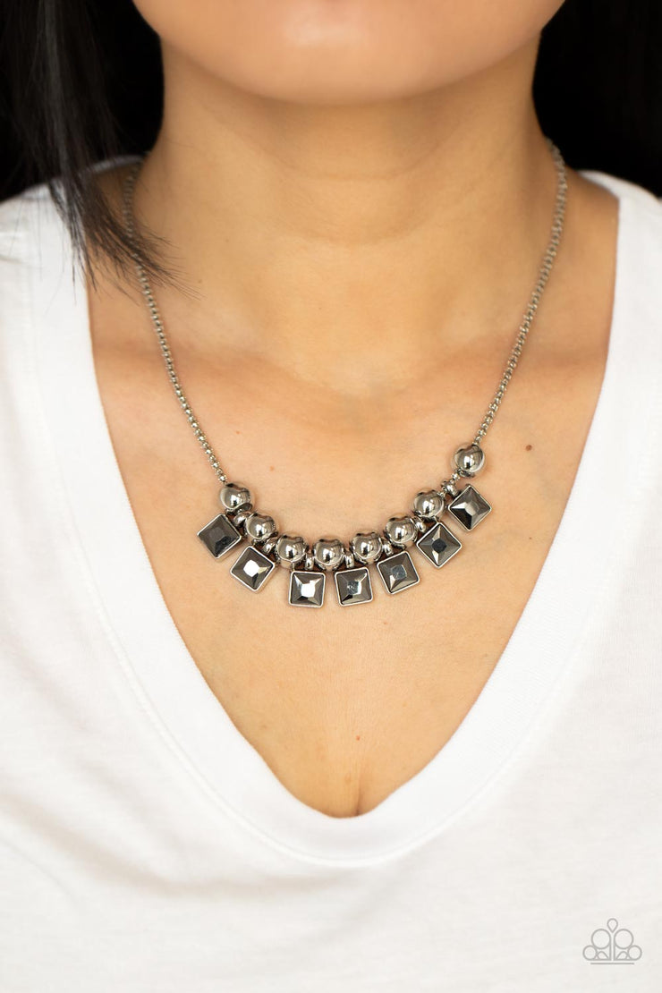 Graciously Audacious - Silver Necklace