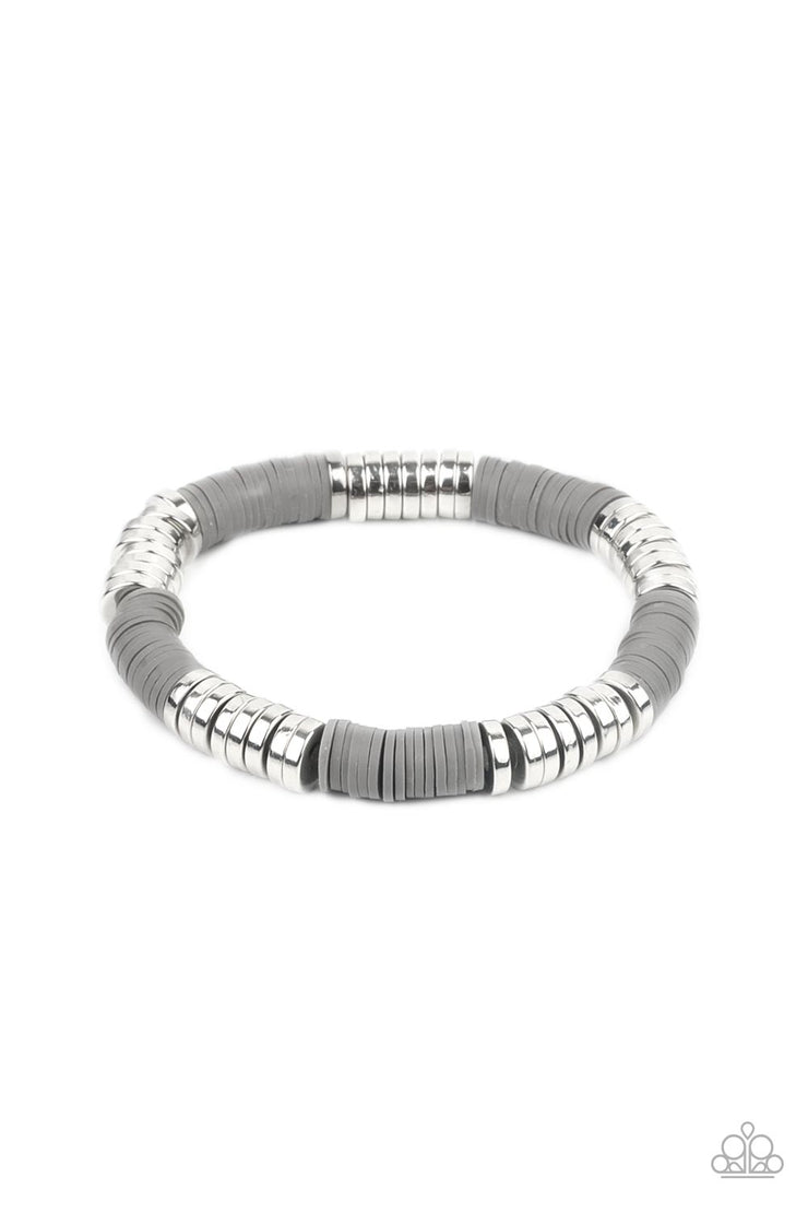 Stacked In Your Favor - Silver Bracelet