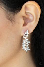 Frond Fairytale - White Earring