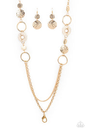 Grounded Glamour - Gold Necklace