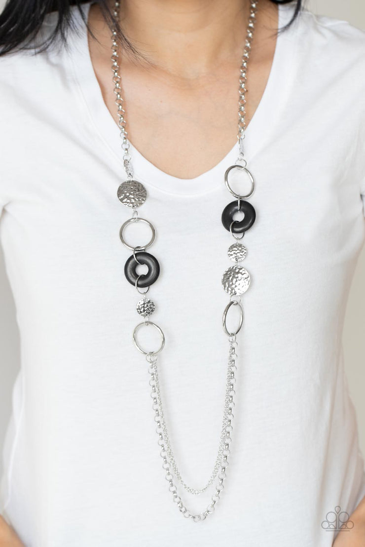 Grounded Glamour - Black Necklace