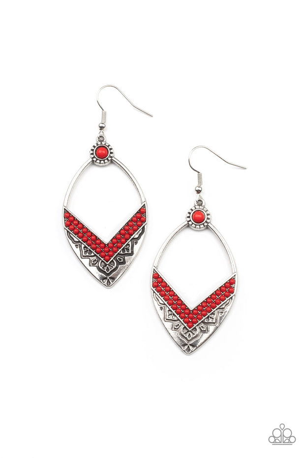 Indigenous Intentions - Red Earring