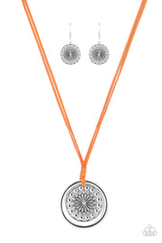 One MANDALA Show - Orange Necklace